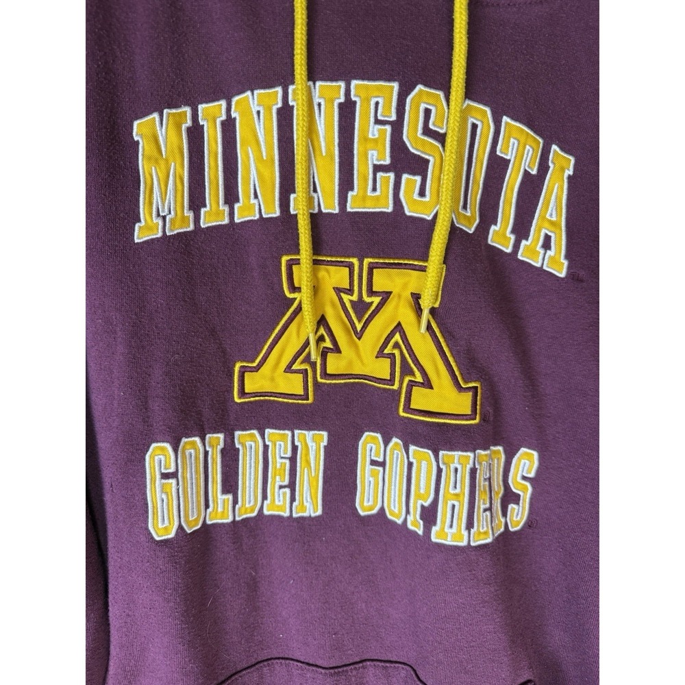 Minnesota Golden Gophers Hoodie‎ Mens XL Red Logo Sweatshirt Colosseum - Picture 2 of 7